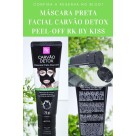 MÁSCARA PRETA PEEL-OFF CARVÃO DETOX RUBY KISS 75G