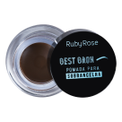 BEST BROW POMADA PARA SOBRANCELHA RUBY ROSE DARK 3,3G